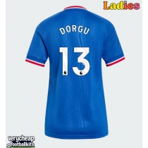 Manchester United Patrick Dorgu #13 Replica Away Shirt Ladies 2026-27 Short Sleeve